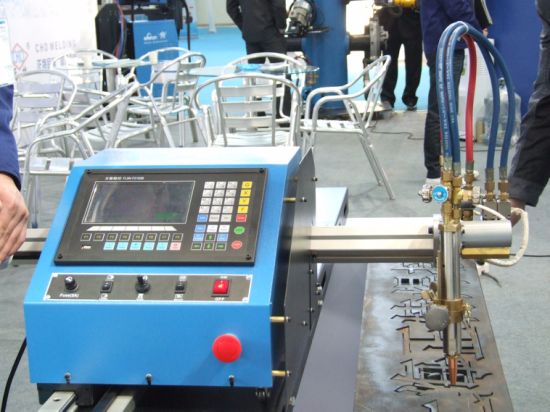 סוג Gantry פעמיים מונע CNC להבה פלזמה מכונת חיתוך במכירות