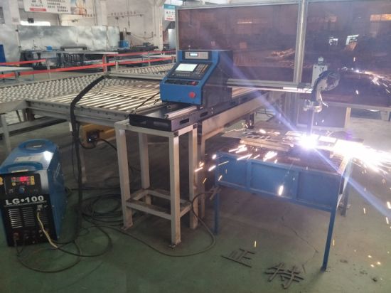 תוצרת סין מקצועי 1325 פלזמה נייד מכונת חיתוך מתכת