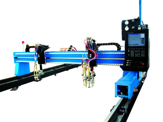 מכונת חיתוך CNC נייד מכונת חיתוך גז אוטומטי עם פלדה מסלול