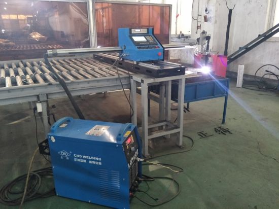 פחמן פלדה CNC מתכת גיליון חיתוך מכונת huayuan כוח lgk חותך פלזמה