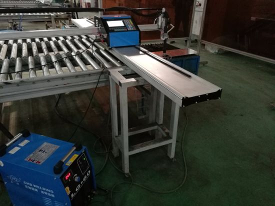 משקל כבד CNC גנטרי להבה חיתוך מכונת במפעל במלאי